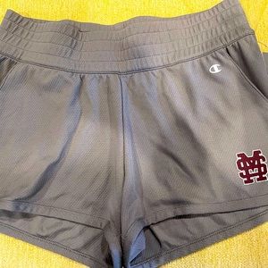 MSU bulldogs Champion brand shorts
